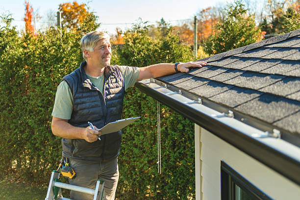 Professional Emergency Roof Repair technician working in Fishtail, MT